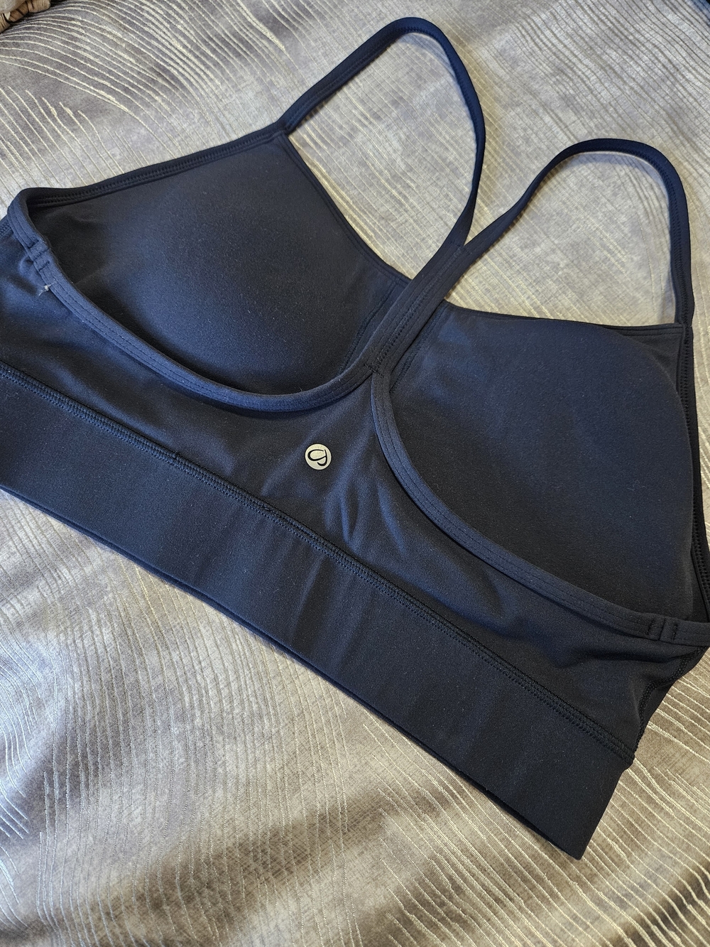 Crazy Yoga Women's Black Padded Sports Bra